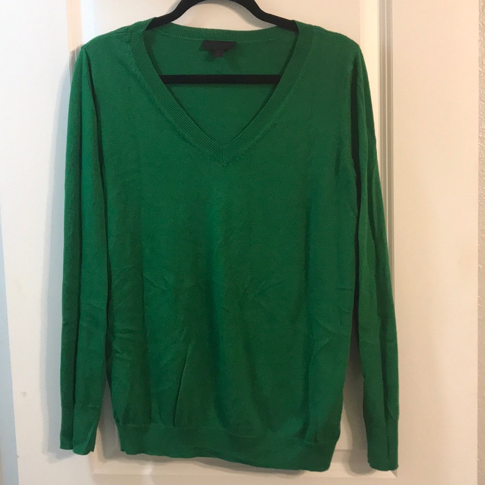 Green sweater